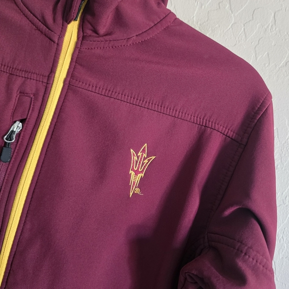 ASU Sundevils Men's Jacket by KA Knights Apparel Size Medium - Picture 2 of 11